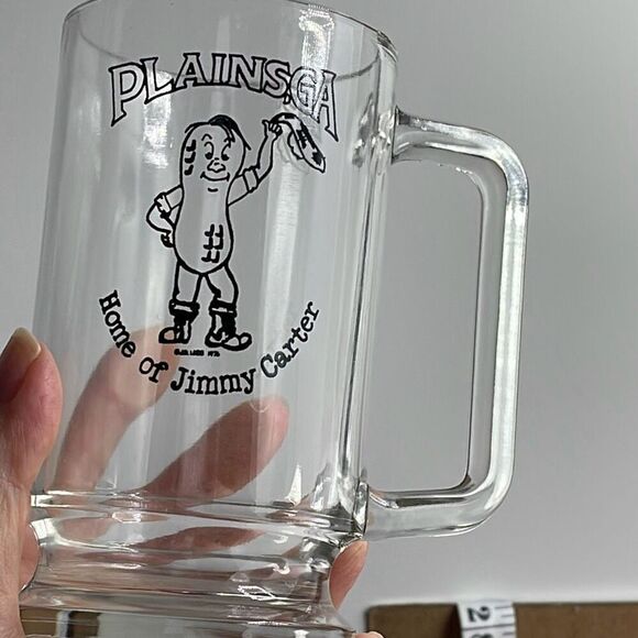Vintage “ Home of Jimmy Carter “ Plains, GA  beer mug - Picture 2 of 7